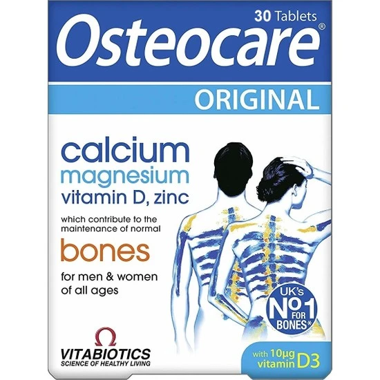 Vitabiotics Osteocare 30 Tablet ürün görseli 1