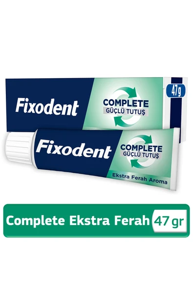 Diş Protez Yapıştırıcı Krem Complete Ekstra Ferah 47 gr