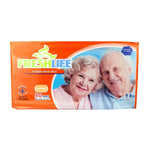 Fresh Life Belbantlı Hasta Bezi Islaklık Göstergeli Small 30 Adet ürün görseli 1