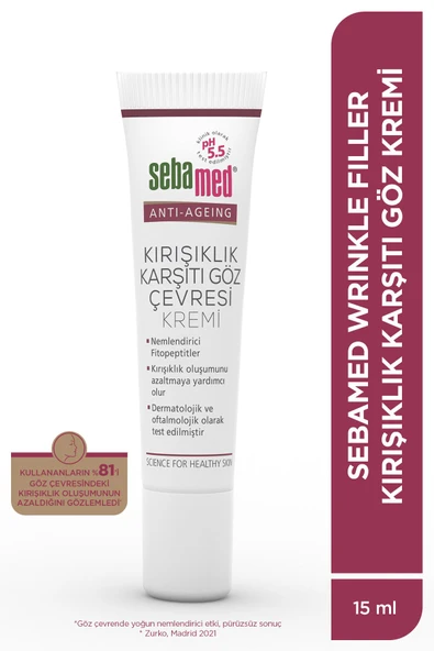 Sebamed Anti-Aging Kırışıklık Göz Kremi 15 ml ürün görseli 1