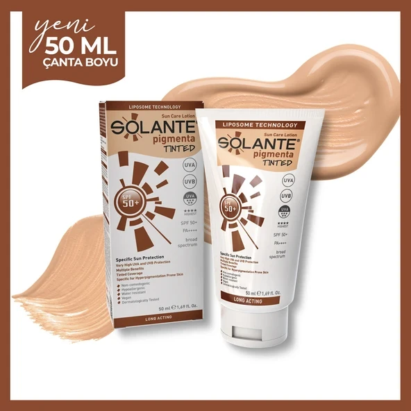 Solante Pigmenta Tinted Lotion SPF 50+ 50 ml ürün görseli 1