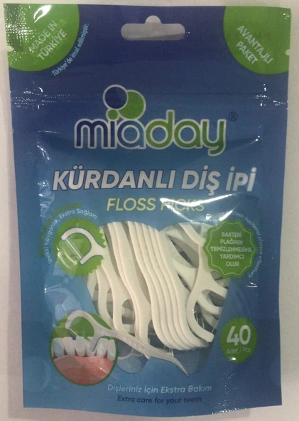 Miaday Kürdanlı Diş İpi 40'lı ürün görseli 1