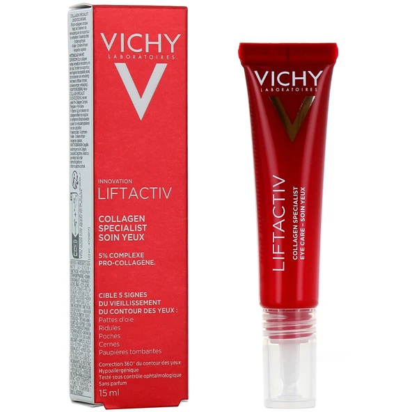 Vichy Liftactiv Collagen Specialist Göz Bakım Kremi 15 ml ürün görseli 1