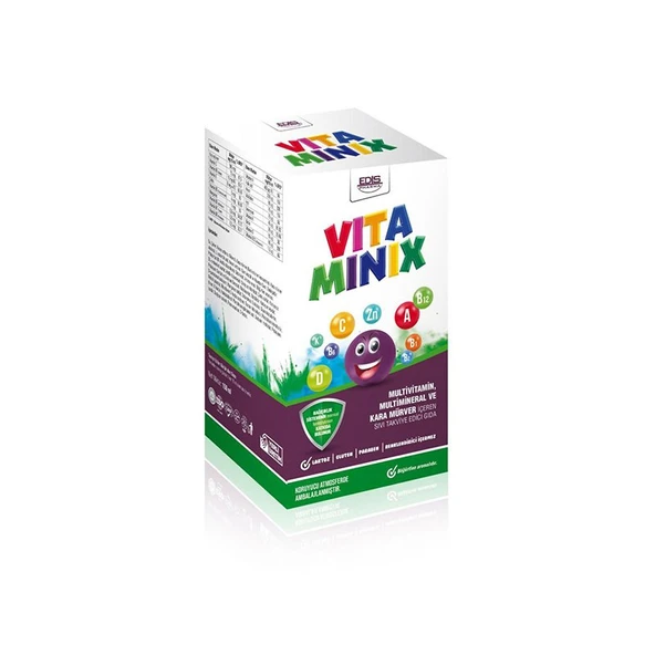 Vitaminix Kara Mürver Ekstresi Şurup 150 ml ürün görseli 1