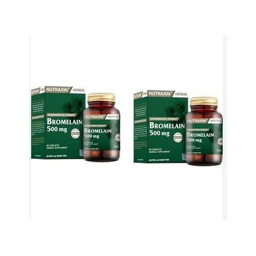 Nutraxin Bromelain 60 Kapsül-2 Adet ürün görseli 1