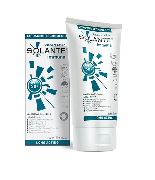 Solante immuna Spf 50+ Sun Care Lotion 150 ml (İmmunolojik Koruma) ürün görseli 1