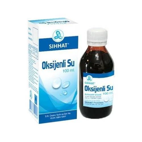 Sıhhat Oksijenli Su Antiseptik Çözelti 100 ml ürün görseli 1