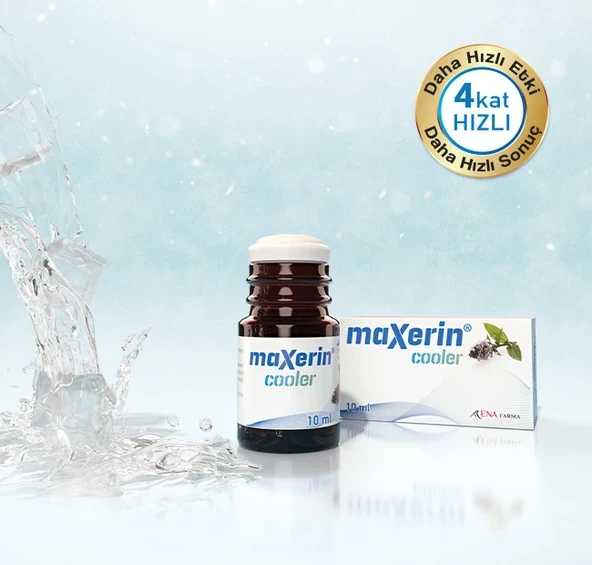 Maxerin Cooler Bitkisel Migren Solusyonu 10 ml ürün görseli 1