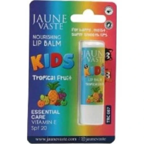 Jaune vaste lip balm kids tropikal meyveli dudak kremi ürün görseli 1