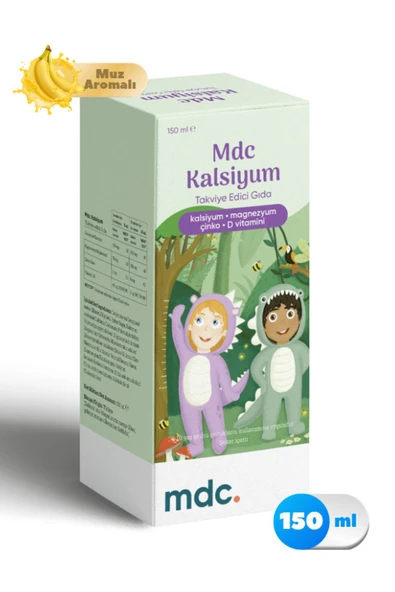MDC Kalsiyum Şurup 150ml ürün görseli 1