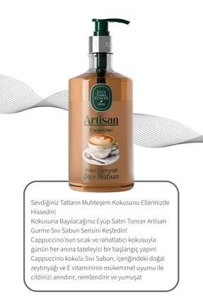 Eyüp Sabri Tuncer Artisan Doğal Zeytinyağlı Sıvı Sabun Cappucino 600 ml ürün görseli 1