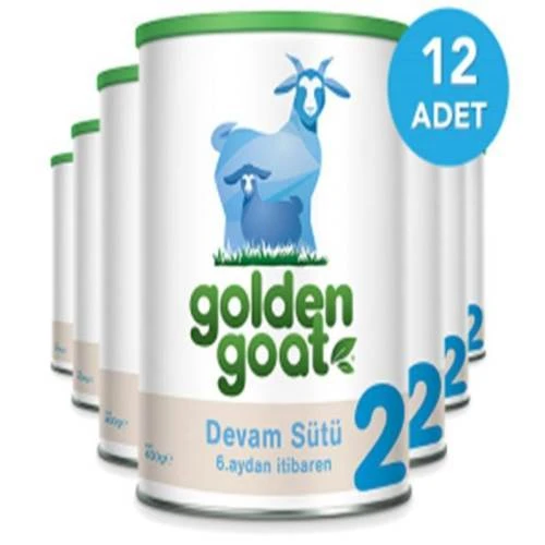 Golden Goat 2 Keçi Sütü Bazlı Mama 12 Adet ürün görseli 1