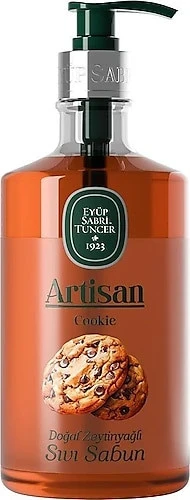 Eyüp Sabri Tuncer Artisan Doğal Zeytinyağlı Sıvı Sabun Cookie 600 ml ürün görseli 1