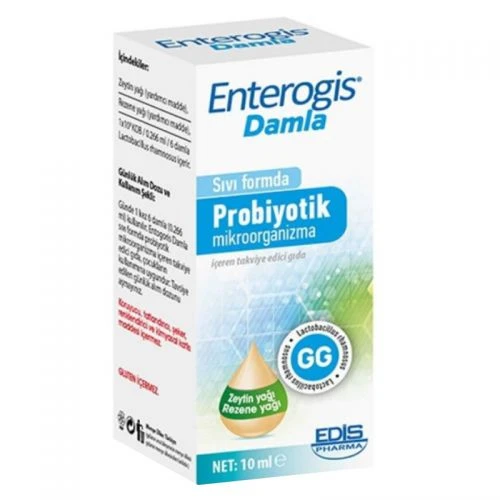 Enterogis Damla Takviye Edici Gıda 10 ml ürün görseli 1