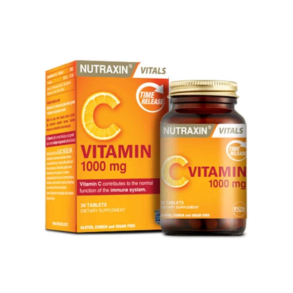 Nutraxin Vitamin C 1000 mg 30 Tablet ürün görseli 1