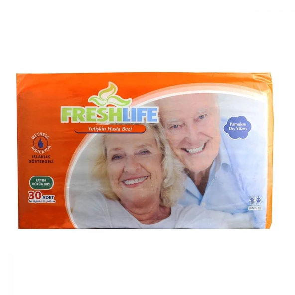 Fresh Life Belbantlı Hasta Bezi Islaklık Göstergeli XLarge 30 Adet ürün görseli 1