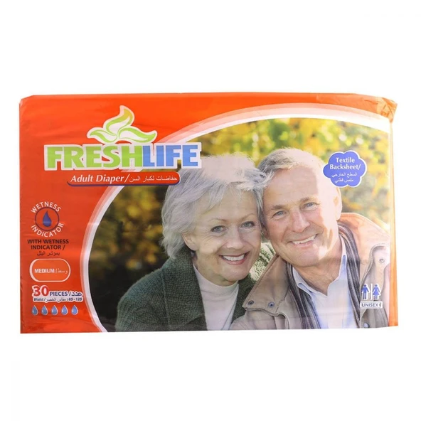 Fresh Life Hasta Bezi Medium Orta Boy 30 Adet ürün görseli 1