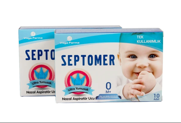 Septomer Burun Aspiratörü Yedek Ucu-2 Adet ürün görseli 1