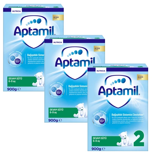 Aptamil 2 Bebek Maması 6-9 Ay 900 Gram 3 Adet ürün görseli 1