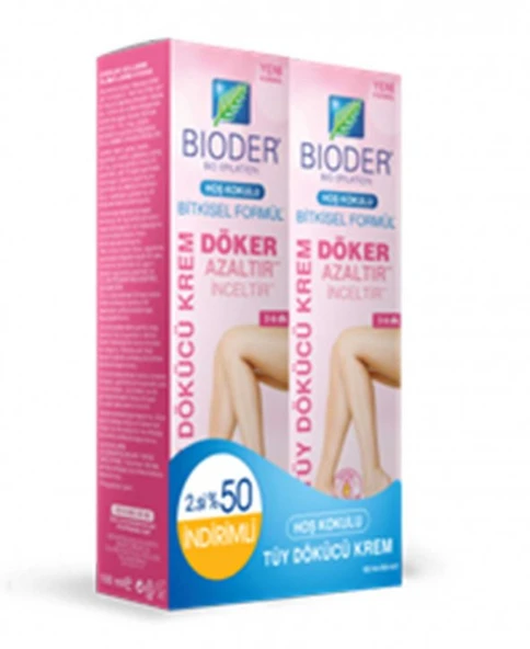 Bioder Tüy Dökücü Krem 100 ml 1+1 ürün görseli 1