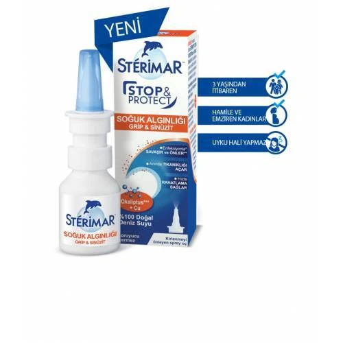 Sterimar Stop ve Protect Soğuk Algınlığı Grip Sinüzit ürün görseli 1