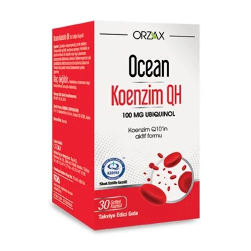 Orzax Ocean Koenzim QH 30 Kapsül ürün görseli 1
