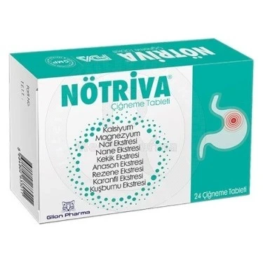 Nötriva 24 Çiğneme Tableti ürün görseli 1