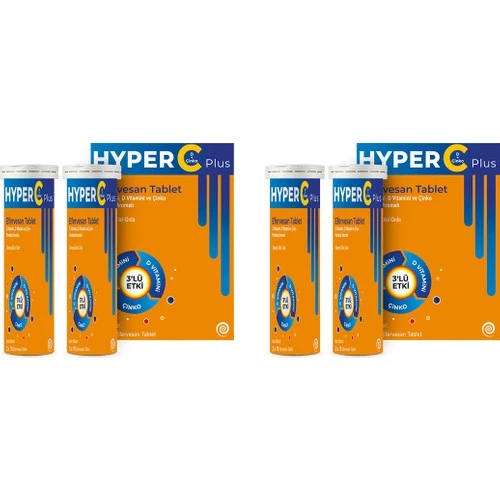 Hyper C Plus Efervesan 20 Tablet-2 Adet ürün görseli 1