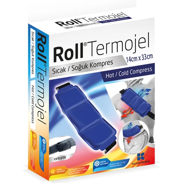 Roll Termojel Cırtcırtlı Sıcak - Soğuk Kompres 14 cm x 33 cm ürün görseli 1