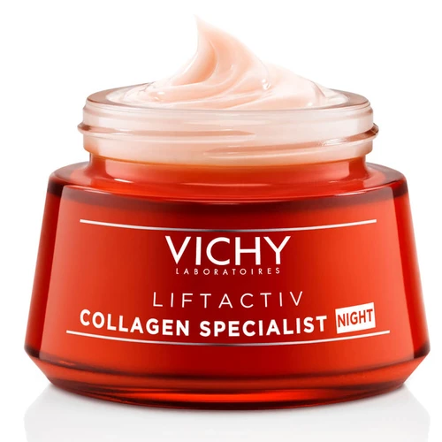 Vichy Liftactiv Collagen Specialist Yaşlanma Karşıtı Gece Bakım Kremi 50 ml ürün görseli 1