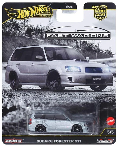 Hot Wheels Premium Car Culture Subaru Forester STI JBK87 ürün görseli 1