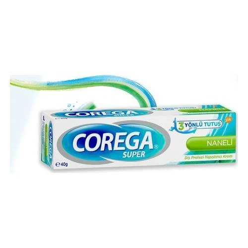Corega Diş Protezi Yapıştırıcı Krem Naneli 40 gr ürün görseli 1