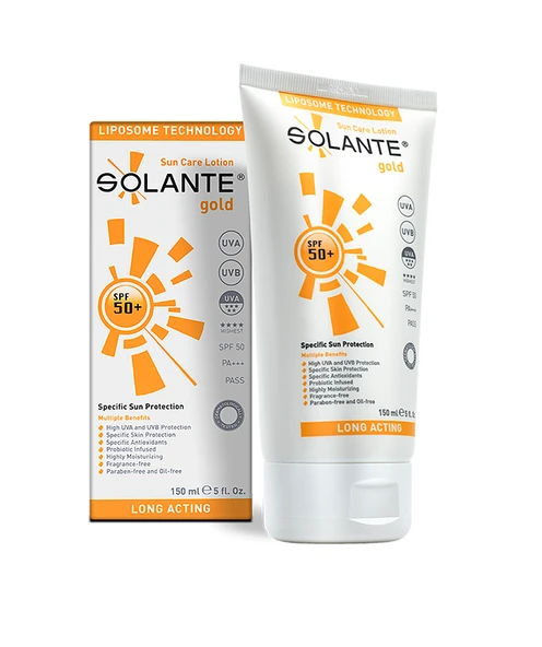 Solante Gold Adult SPF 50+ Losyon 150 ml ürün görseli 1