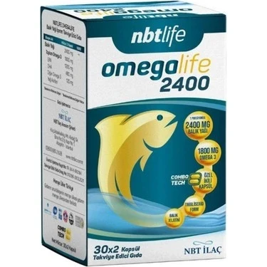 NBT Life Omegalife 2400 60 Kapsül ürün görseli 1
