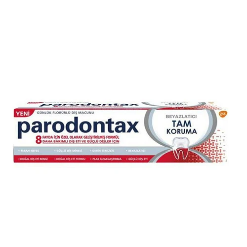 Parodontax Beyazlatıcı Tam Koruma Diş Macunu 75 ml ürün görseli 1