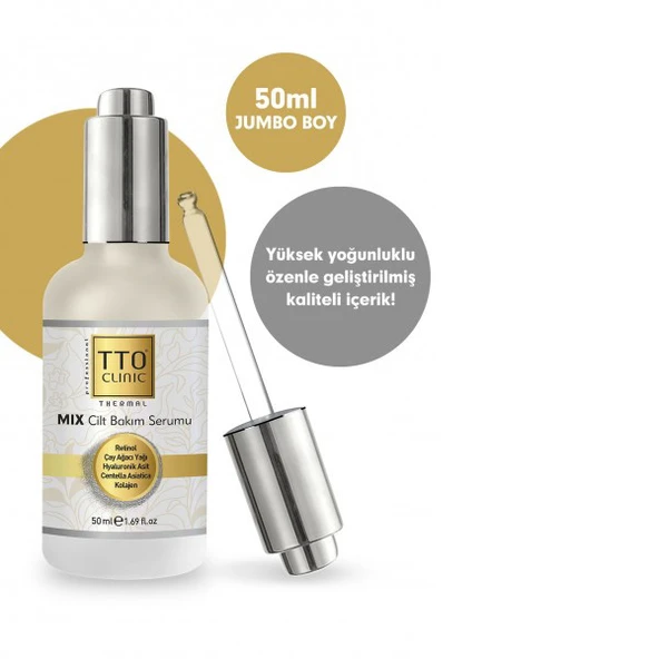 TTO Clınıc Mıx Cilt Bakım Serumu 50 Ml ürün görseli 1