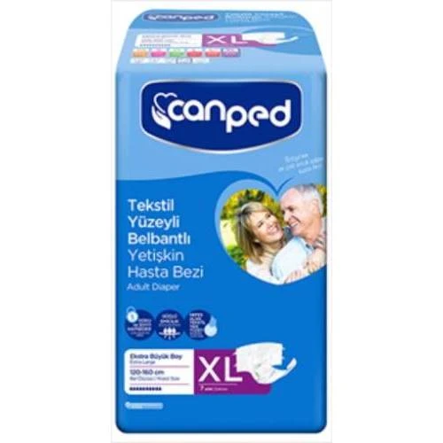 Canped Belbantlı Hasta Bezi Extra Large 7 ADET ürün görseli 1