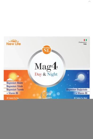 New Life Mag 4 Day 30 Tablet & Night 30 Tablet ürün görseli 1