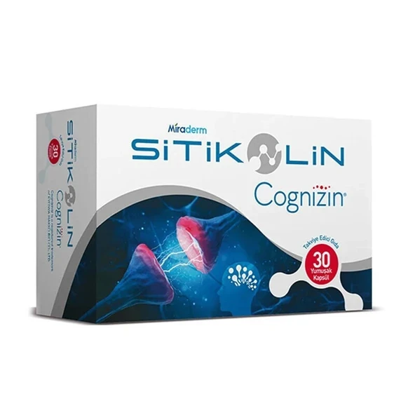 Miraderm Sitikolin Cognizin 30 Kapsül ürün görseli 1