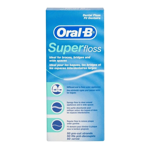 Oral-B Super Floss Diş İpi ürün görseli 1