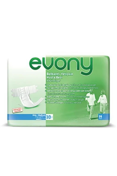 Evony Belbantlı Hasta Bezi 30lu Medium ürün görseli 1