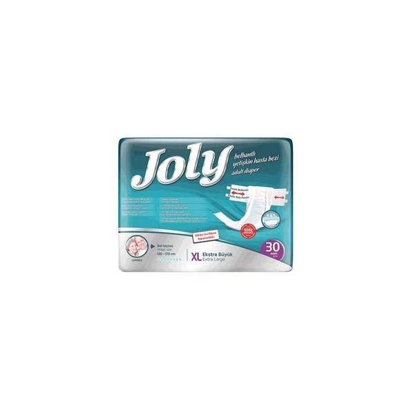 Joly Belbantlı Yetişkin Hasta Bezi XLarge 30 Adet ürün görseli 1