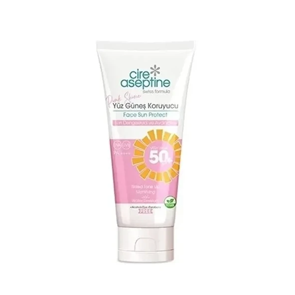 Cire Aseptine Sun Yüz 50+SPF 50 ml Pink ürün görseli 1