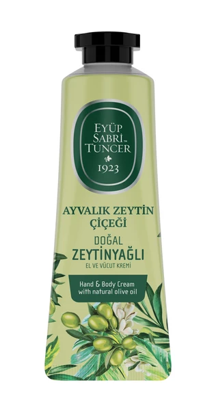 Eyüp Sabri Tuncer Ayvalık Zeytin Çiçeği Doğal Zeytinyağlı El ve Vücut Kremi 50 ml ürün görseli 1