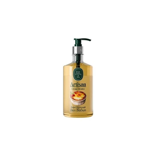 Eyüp Sabri Tuncer Artisan Doğal Zeytinyağlı Sıvı Sabun Creme Brulee 600 ml ürün görseli 1