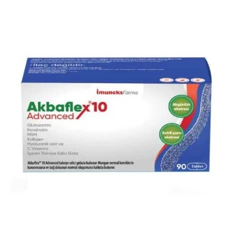 İmuneks Akbaflex10 Advanced 90 Tablet ürün görseli 1