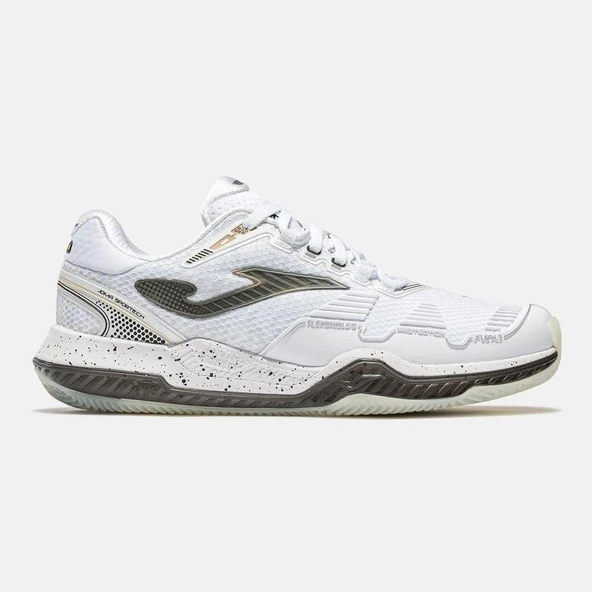 Joma TPOIS2602AC Point Toprak & Sert Kort Erkek Tenis Ayakkabısı Beyaz ürün görseli 1