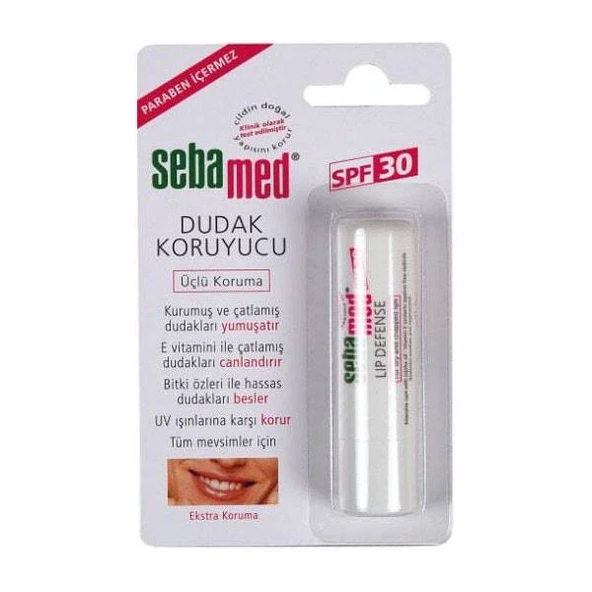Sebamed Dudak Koruyucu SPF 30 4,8gr ürün görseli 1
