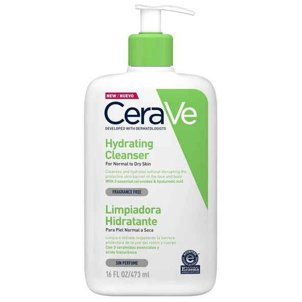 CeraVe Hydrating Cleanser Nemlendiren Temizleyici 473ml ürün görseli 1