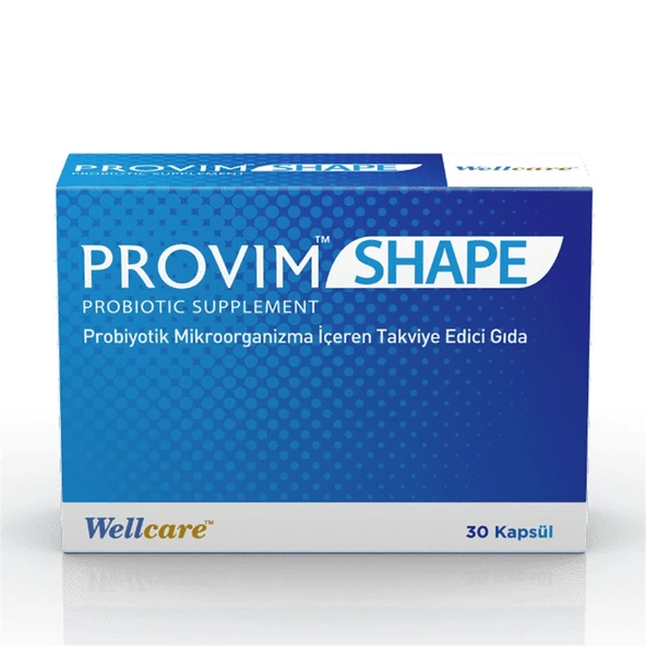 Wellcare Provim Shape Takviye Edici Gıda 30 Kapsül ürün görseli 1